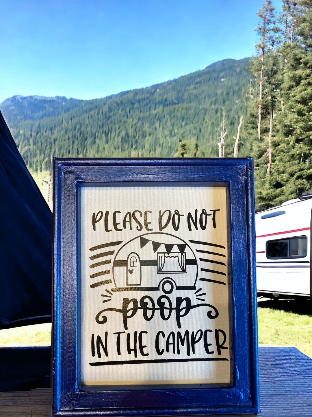 Do Not Poop in the Camper Etsy