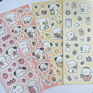 Kpop Polco Deco Stickers | Kawaii Cute Kpop Toploader | Decal Deco Polco Korean Journaling | Kawaii Sticker Sheets, Kawaii Sticker Sheets