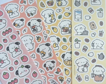 Kpop Polco Deco Stickers | Kawaii Cute Kpop Toploader | Decal Deco Polco Korean Journaling | Kawaii Sticker Sheets, Kawaii Sticker Sheets