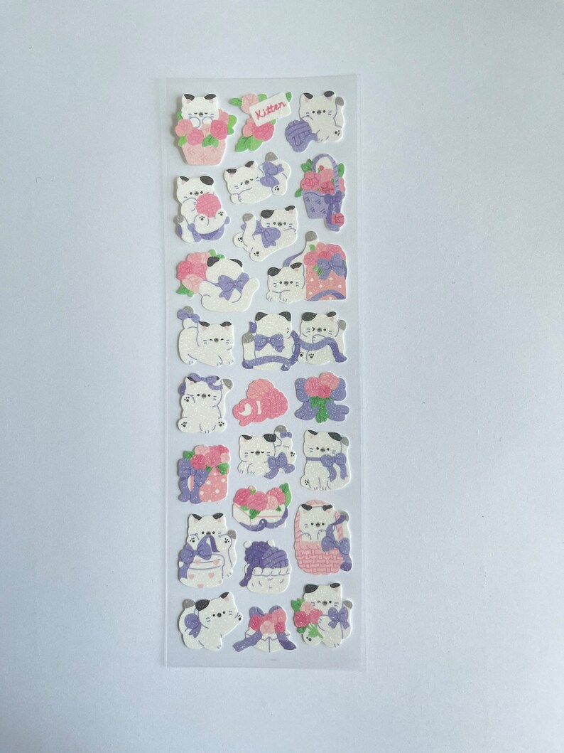 Kpop Stickers Toploader Sticker Sheets Deco Sticker Sheets Etsy