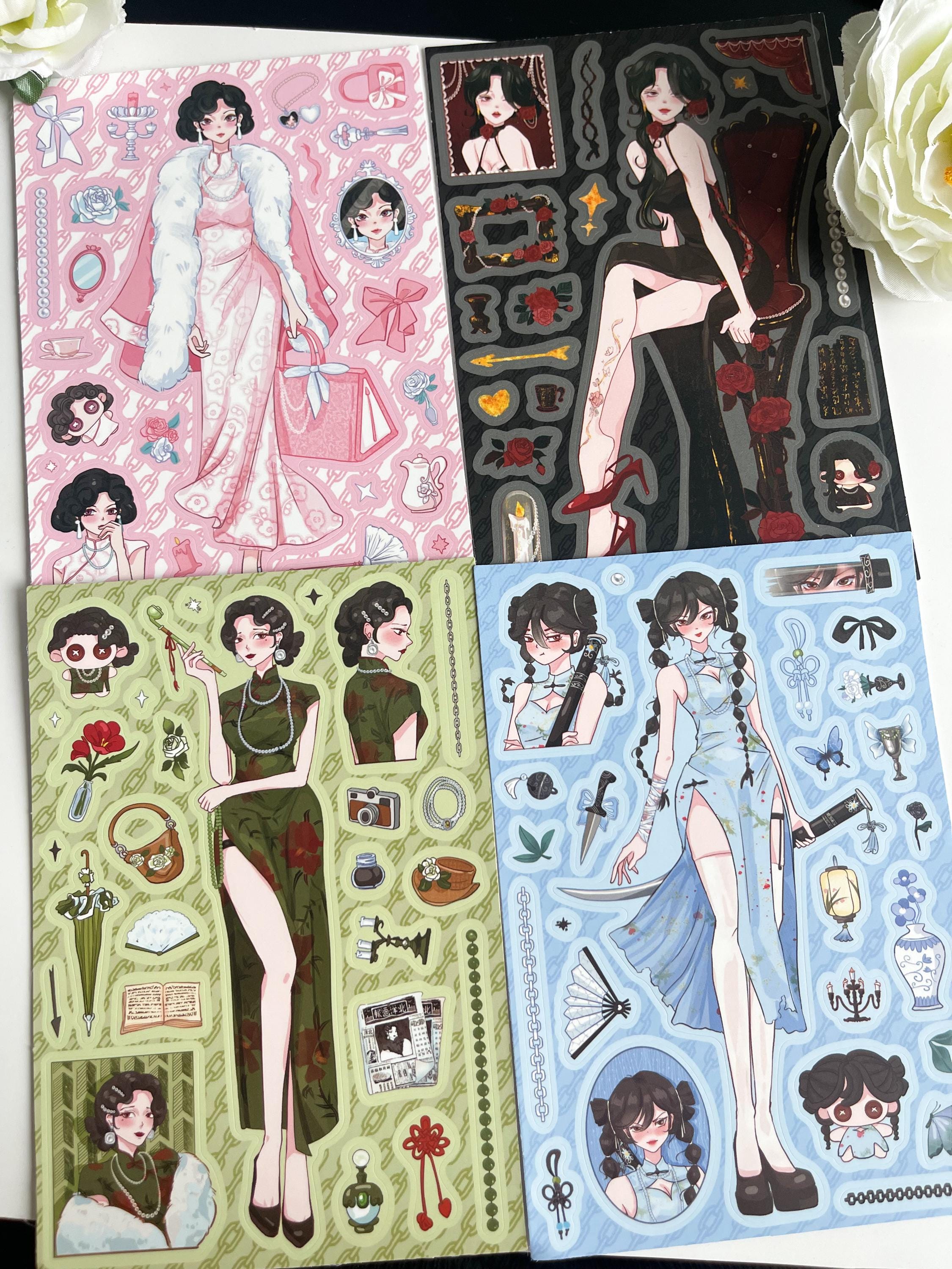 Anime Sticker Sheet - Etsy