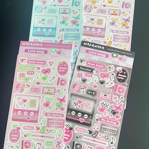 KPop stickers, Polco Decorating Stickers, Toploader Stickers