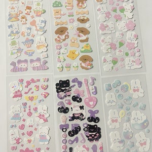 Kpop Stickers | Toploader Sticker Sheets | Polco  Deco Sticker Sheets | Korean Sticker Sheets