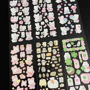 Kpop Stickers | Toploader Sticker Sheets | Polco  Deco Sticker Sheets | Korean Sticker Sheets