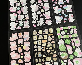 Kpop Stickers | Toploader Sticker Sheets | Polco  Deco Sticker Sheets | Korean Sticker Sheets