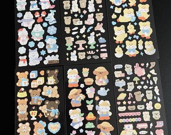 Kpop Stickers | Toploader Sticker Sheets | Polco  Deco Sticker Sheets | Korean Sticker Sheets