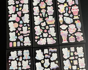 Kpop Stickers | Toploader Sticker Sheets | Polco  Deco Sticker Sheets | Korean Sticker Sheets