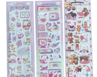 Kawaii Sticker Sheets, Cute Sticker Sheets