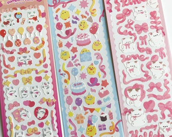 Kawaii Sticker Sheets, Cute Sticker Sheets