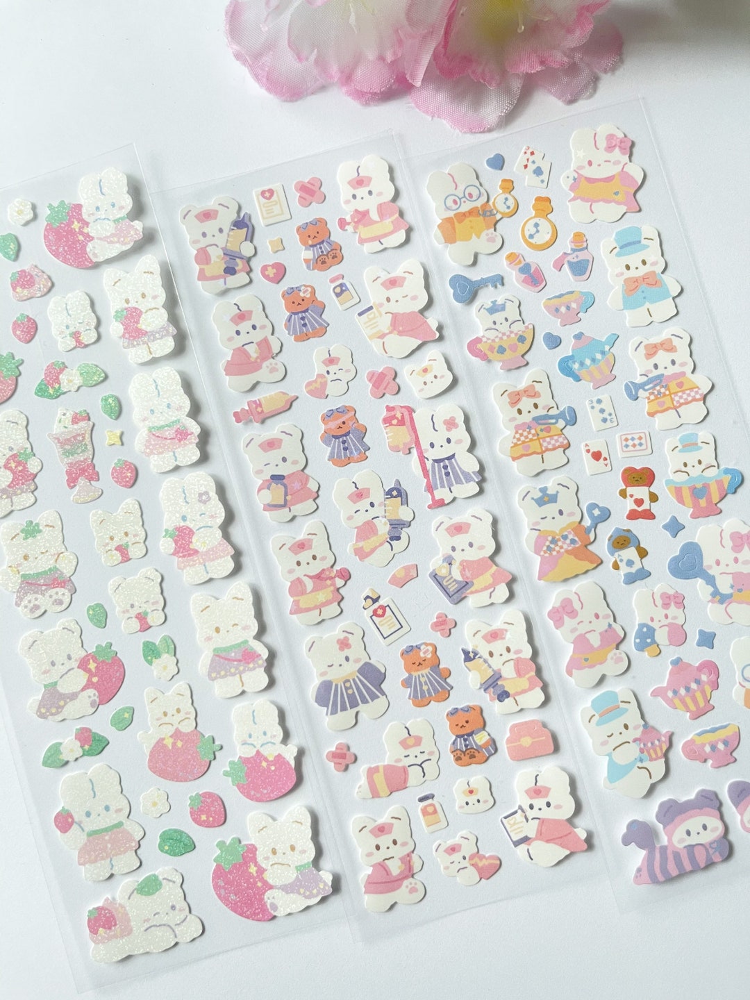 Kpop Stickers Toploader Sticker Sheets Deco Sticker Sheets Etsy
