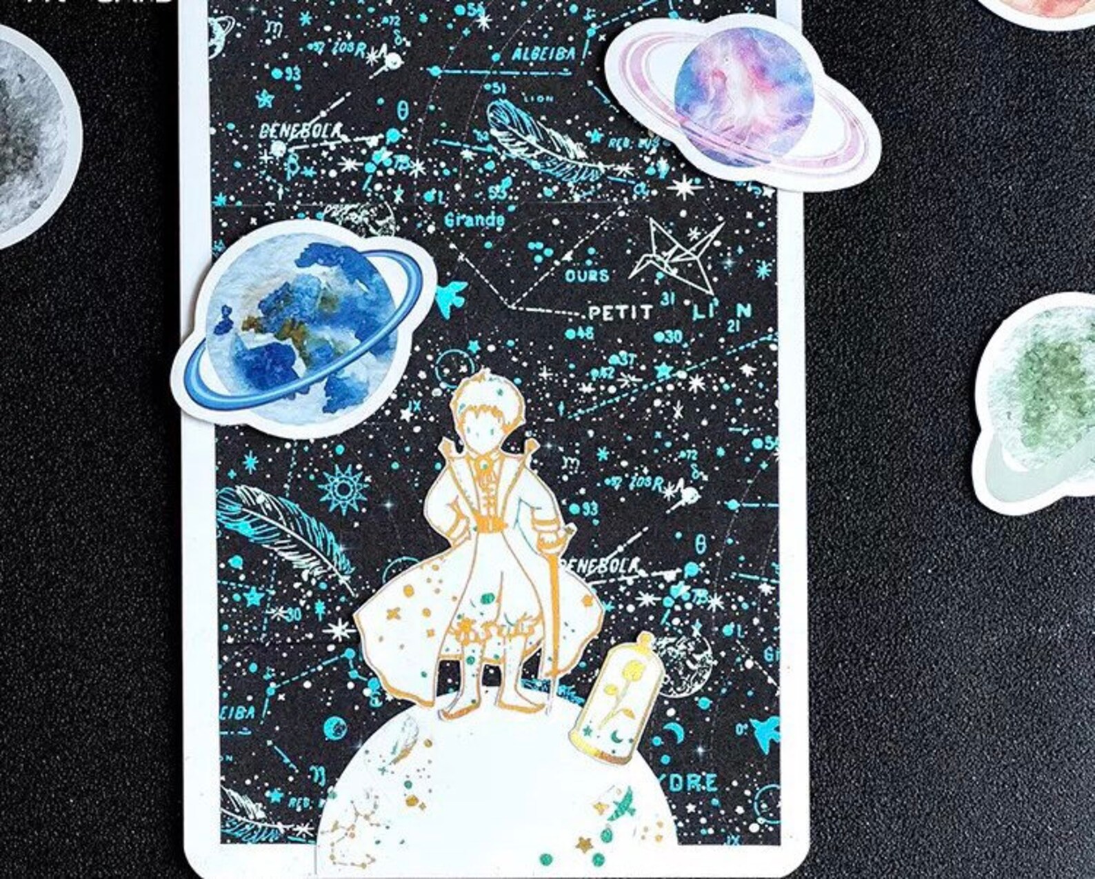 Universe Sticker Set Galaxy Stickers Sticker Pack Etsy