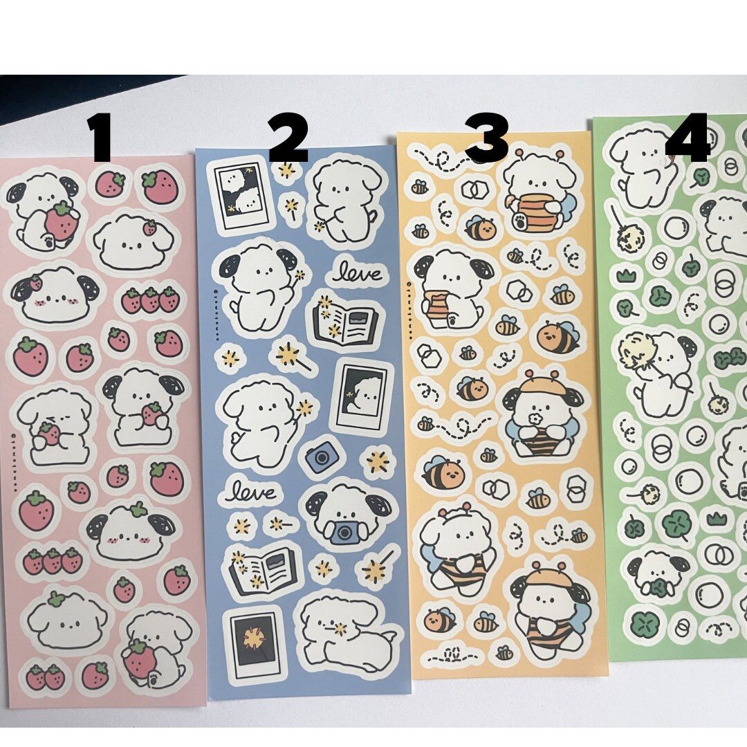 Kpop Polco Deco Stickers | Kawaii Cute Kpop Toploader | Decal Deco ...