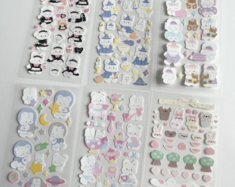Kpop Stickers | Toploader Sticker Sheets | Polco  Deco Sticker Sheets | Korean Sticker Sheets