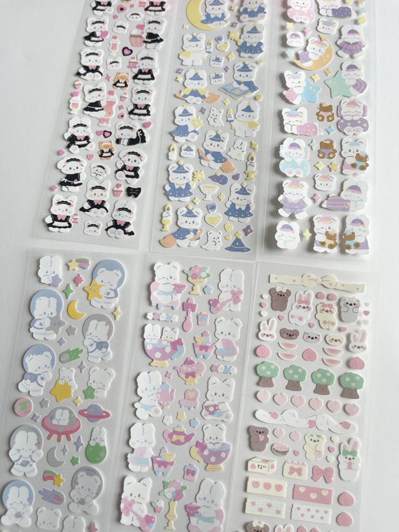 Kpop Stickers | Toploader Sticker Sheets | Polco  Deco Sticker Sheets | Korean Sticker Sheets