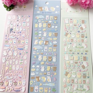 KPop Stickerbogen, Polco Deko Sticker, Toploader Sticker