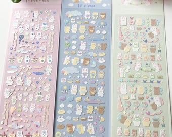 KPop Sticker Sheet, Polco Decorating Stickers, Toploader Stickers