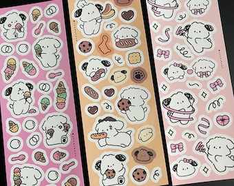 Kpop Polco Deco Stickers | Kawaii Cute Kpop Toploader | Decal Deco Polco Korean Journaling | Kawaii Sticker Sheets, Kawaii Sticker Sheets