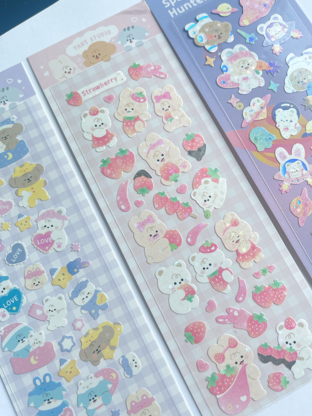 Kawaii Sticker Sheets, Cute Planner Sticker Sheets - Etsy