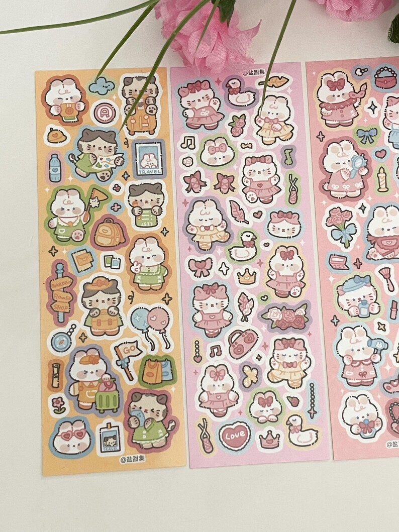 Kpop Stickers | Toploader Sticker Sheets | Polco Deco Sticker Sheets ...