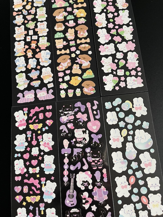 Kpop Stickers | Toploader Sticker Sheets | Polco  Deco Sticker Sheets | Korean Sticker Sheets