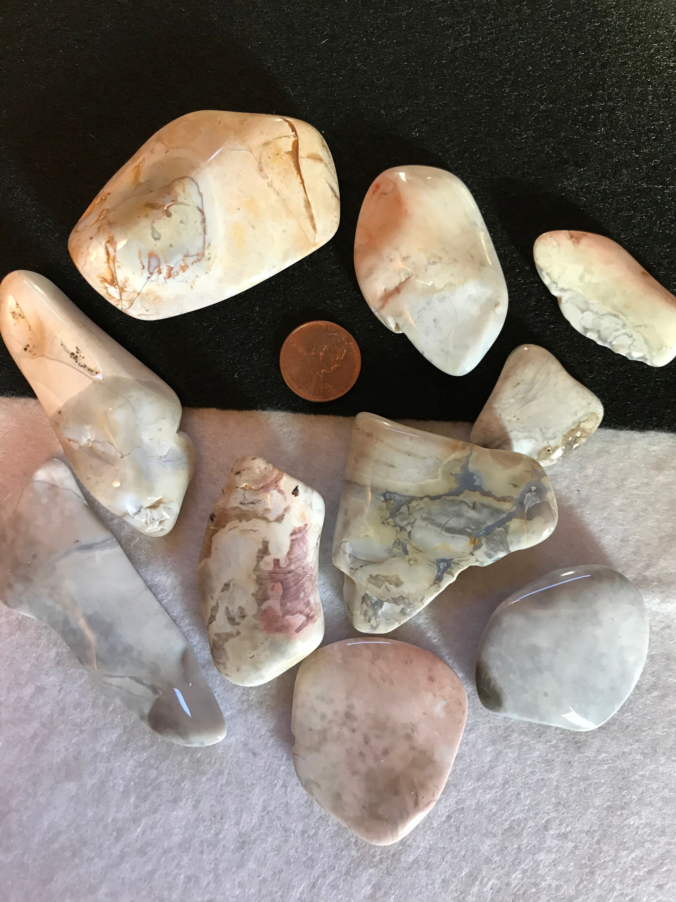 Polished Ohio Flint Ridge Gemstones Cabochons for Wire Etsy