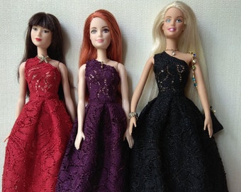barbies apparel dresses