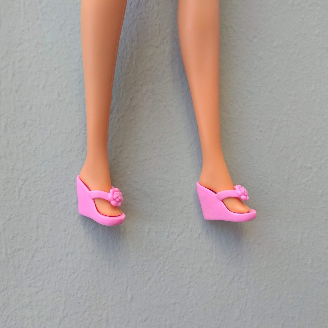 2 Paar Puppenstiefel Für 45,7cm Puppen - Mini Puppenschuhe Aus Stoff