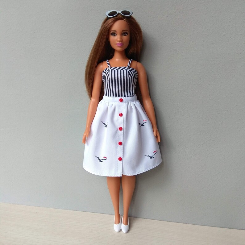Barbie Curvy Clothes Barbie Clothes Doll Clothes Barbie | Etsy