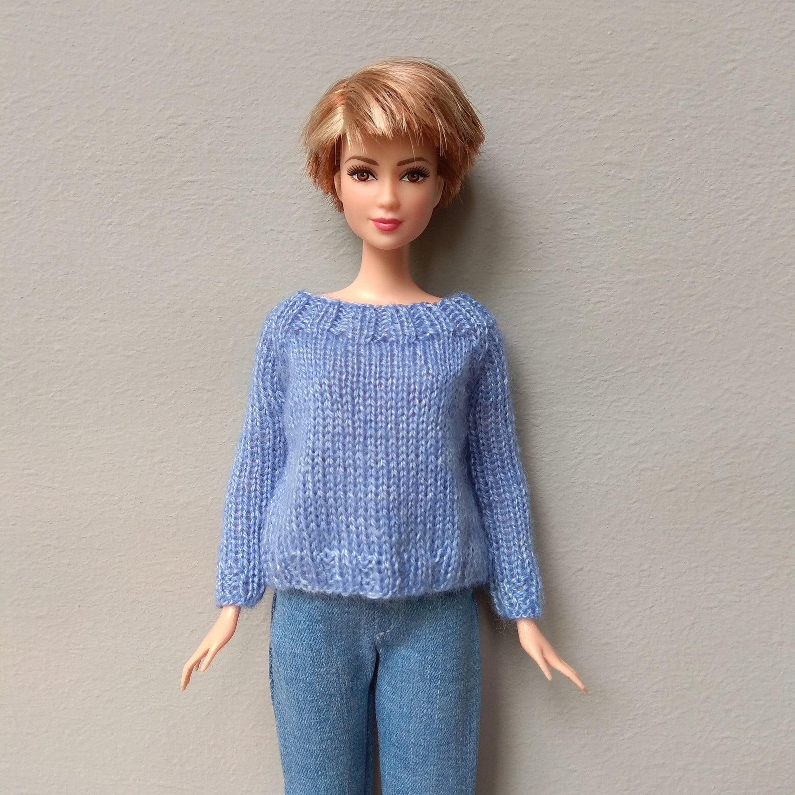 6 COLOURS Barbie sweater Barbie clothes Doll clothes Barbie | Etsy