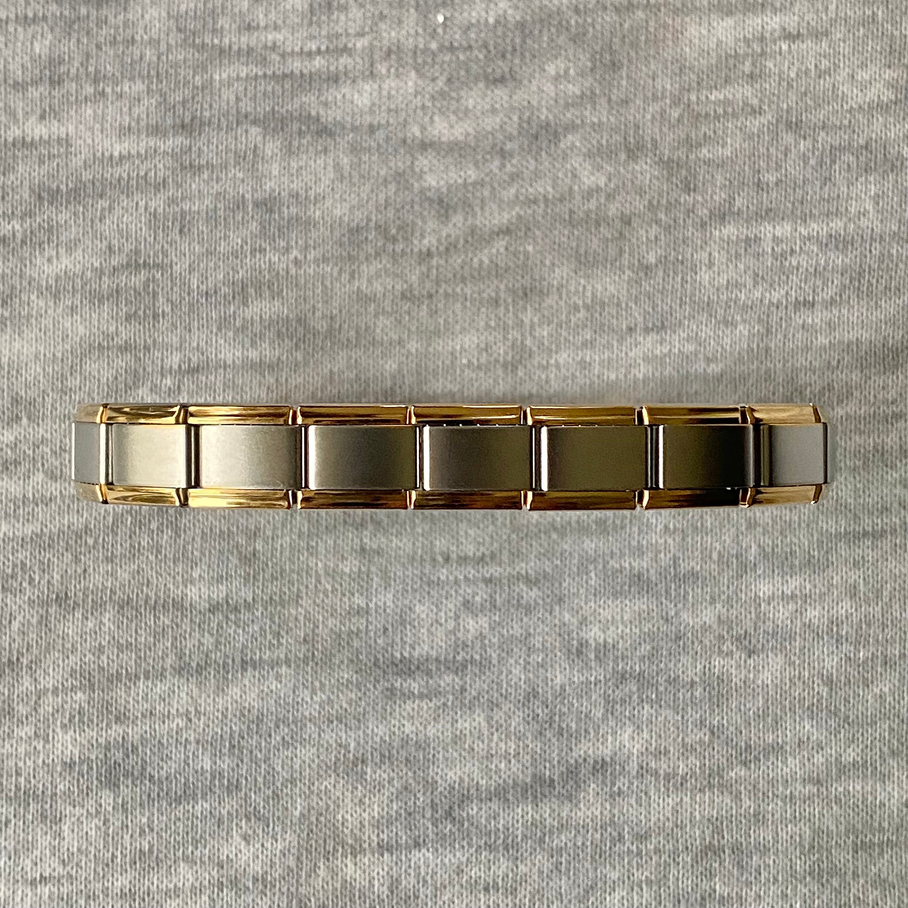 Bracciale Personalizzato Con Iniziale – Placcato Oro 18K, Acciaio Inox, Donna E Ragazza - 3