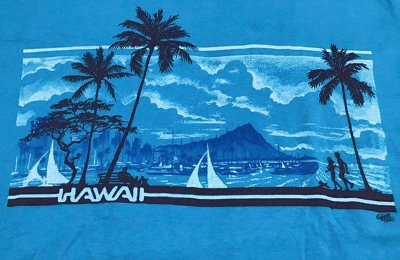 Hanes hawaii 80s vintage