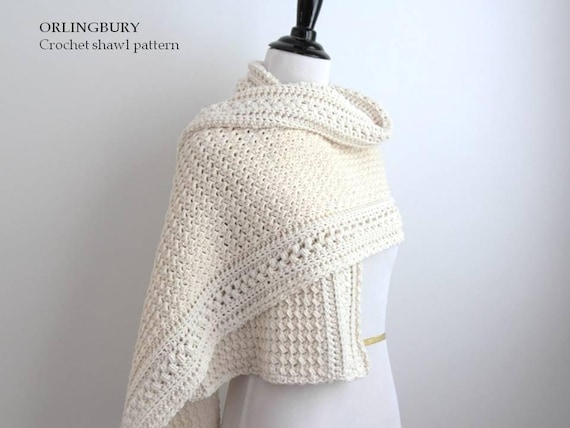 Crochet Shawl Pattern, Easy textured crochet shawl pattern, Rectangle crochet shawl, Crochet wrap, Meadow's Embrace Shawl,  ENGLISH LANGUAGE