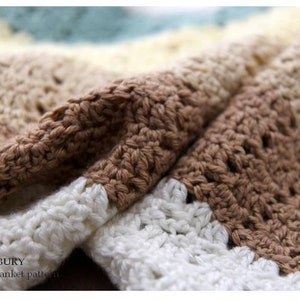 Crochet pattern - blanket Pattern, Adult blanket and baby blanket, Easy crochet blanket, Crochet blanket, Crochet throw, ENGLISH LANGUAGE