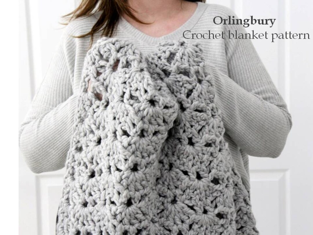 Crochet Blanket Pattern CrochetThrow Pattern Crochet Baby