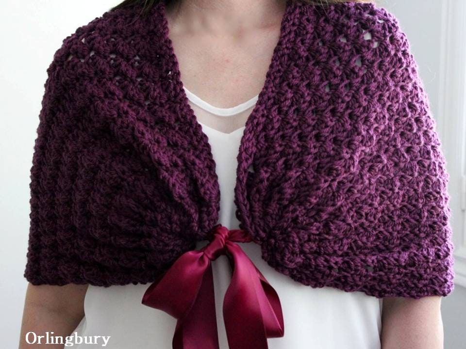 shawl on shoulders
