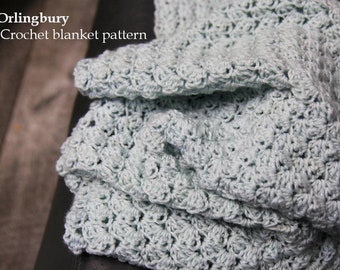 Easy crochet blanket, Crochet blanket pattern, Crochet throw Pattern, afghan crochet, Dk yarn pattern, Crochet pattern - THE LUCY BLANKET