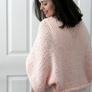 Knit cardigan, easy knitting pattern, KNIT PATTERN, Shrug, Bolero sweater knitting pattern, bolero Pattern, Cardigan pattern, Cardi shawl