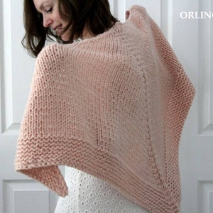 KNITTING PATTERN, Shawl knitting pattern, knit shawl pattern, Triangle shawl, knit triangle shawl, knitting shawl pattern, pdf, ENGLISH
