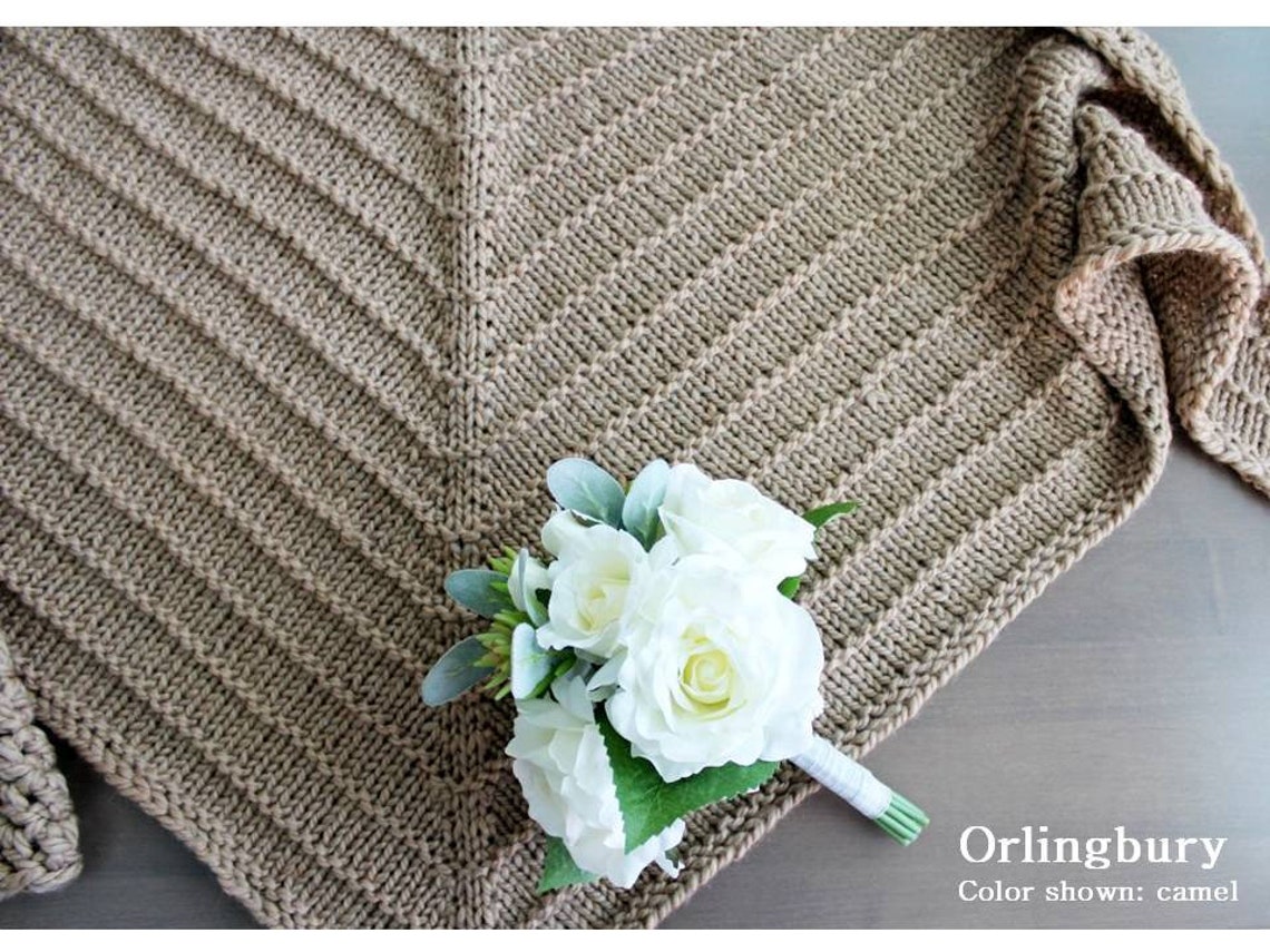 knitted shawl wedding