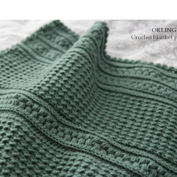 Crochet Blanket Pattern, Beautiful textured crochet blanket pattern, Crochet throw pattern, Adult and baby blanket crochet, ENGLISH LANGUAGE