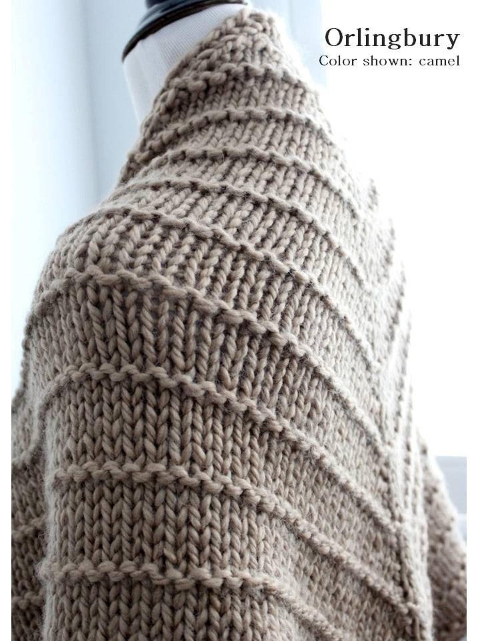knitted shawl wedding