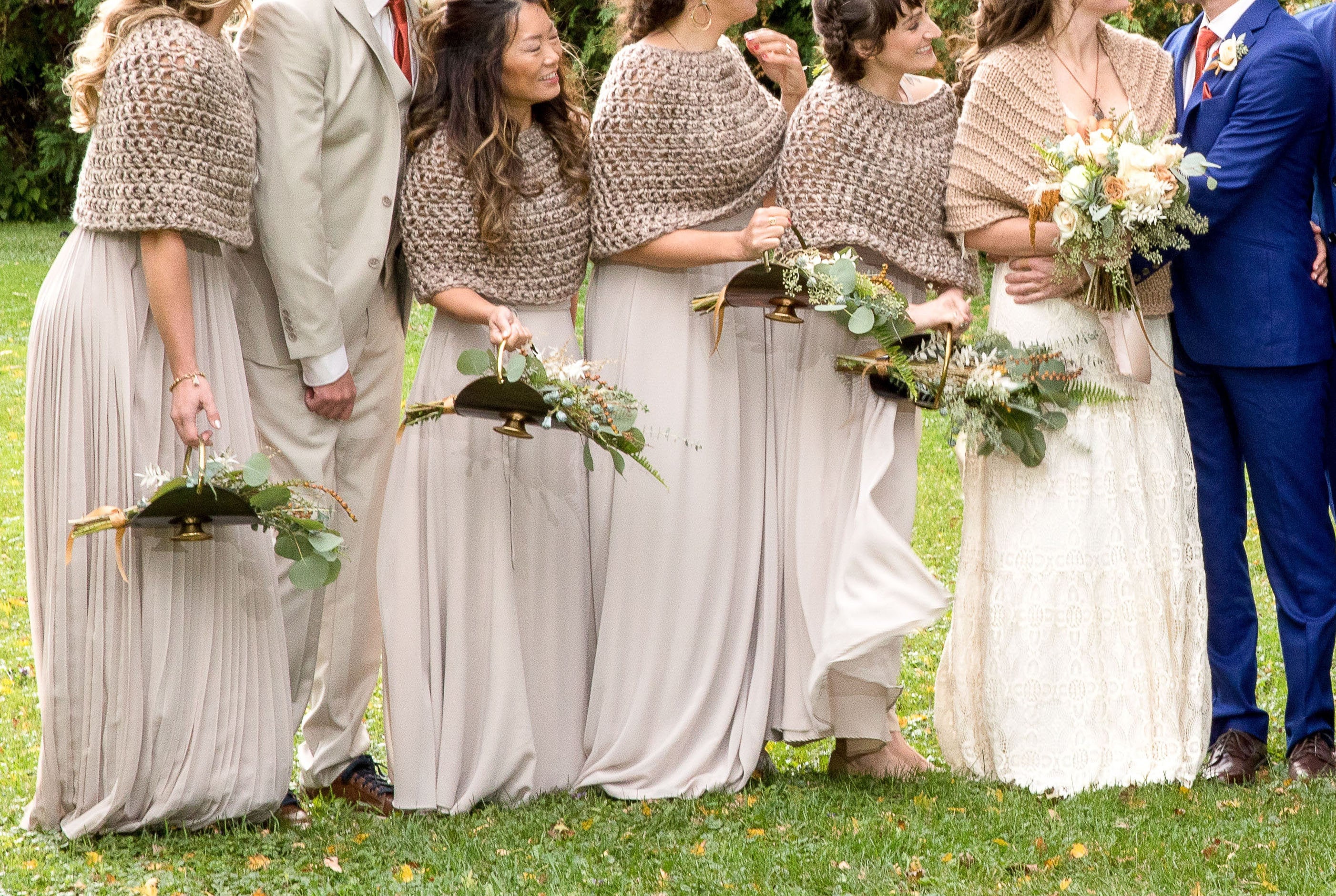 Bridesmaid Wedding Capelet Wedding ...