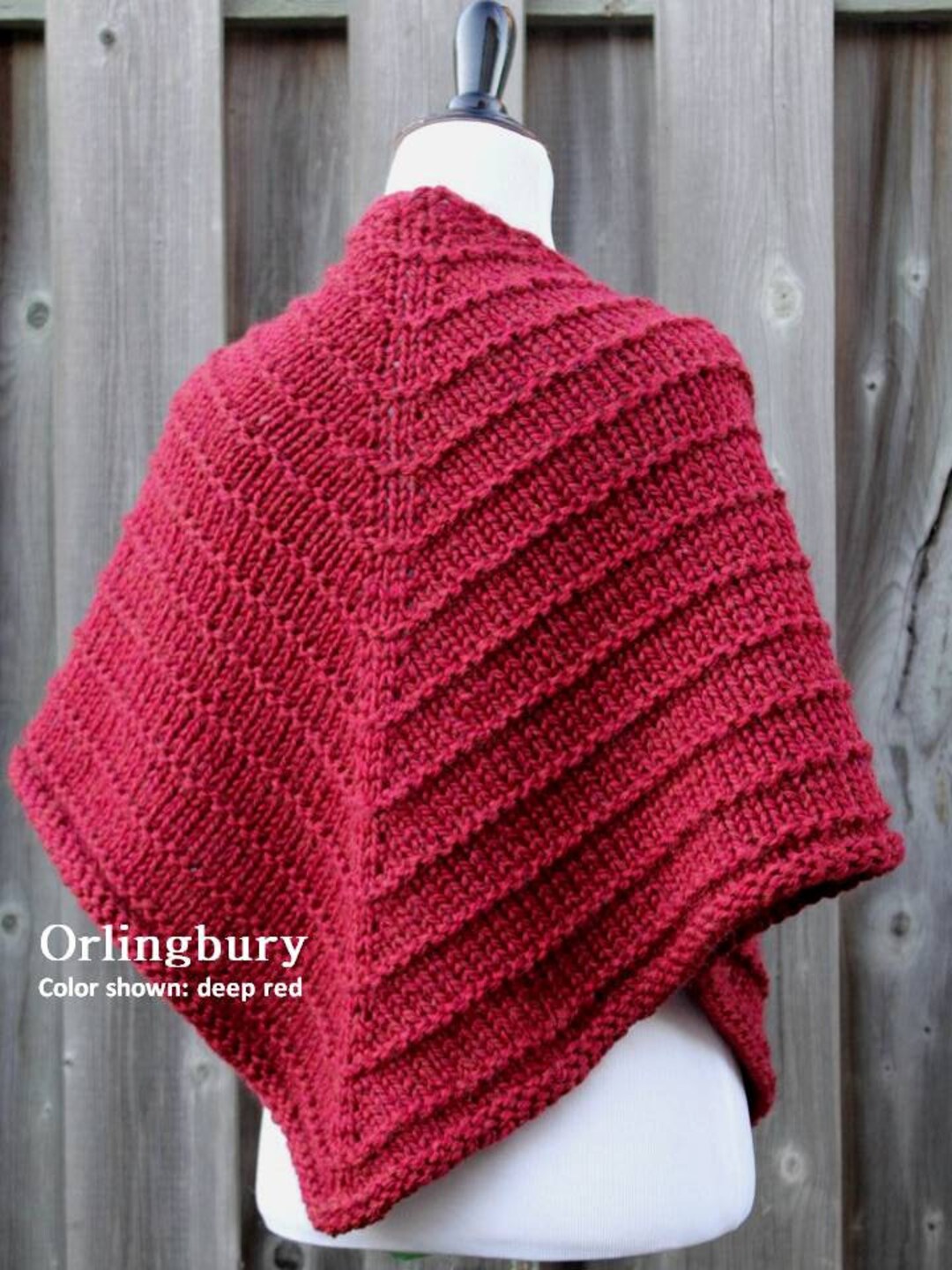 knitted bridal shawl