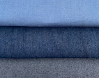 Japanese Tencel Denim – Soft, Breathable,  Lyocell Fabric by the Yard