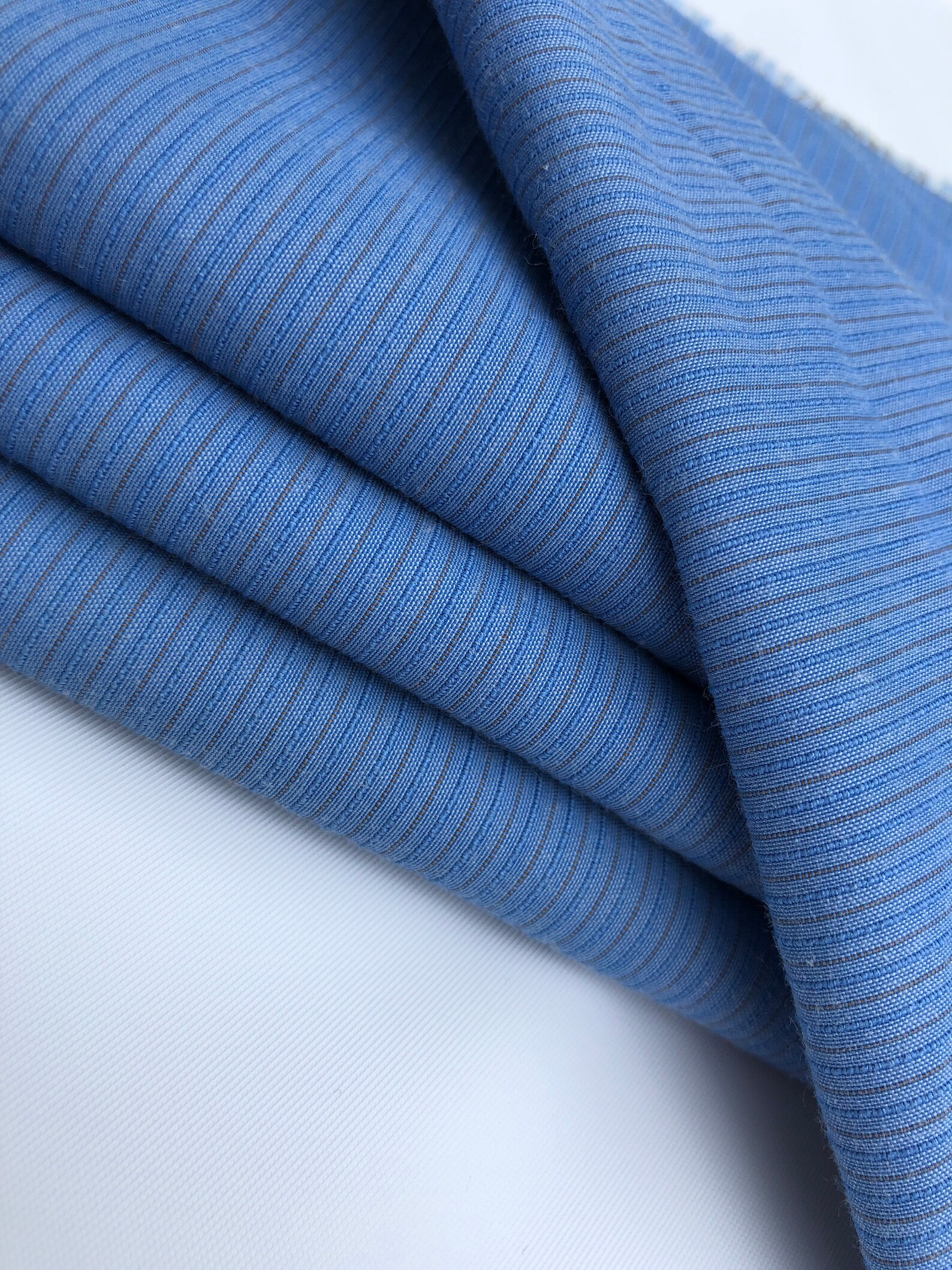 58 Striped Cotton Lyocell Tencel Blend by the Yard Etsy