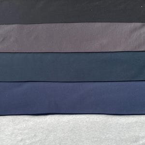 Heavy Cotton Fleece With Matching Rib | 24 OZ Knit Sweatshirt Fabric By The Yard