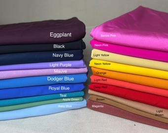 Nylon Spandex Jersey Knit Swimwear Fabric – 60" Width | Sold By The Yard | Eco-Friendly