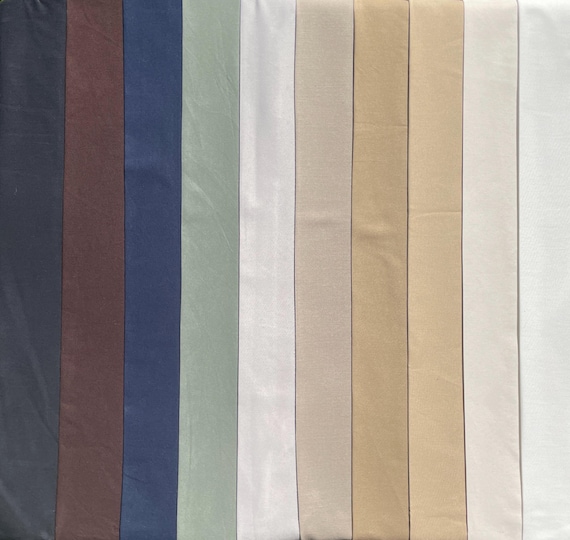 100% Cotton Twill Medium Weight Fabric By The Yard 7 Oz