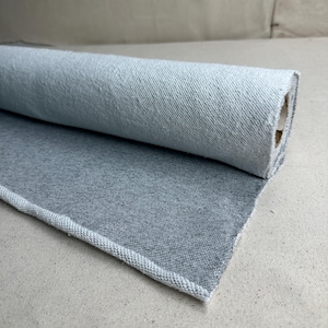 Heavy Cotton French Terry Knit Fabric, Jersey, and Rib | 450 GSM, 22 Oz - By The Yard Oxford Heather Gray