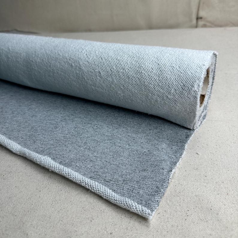 Heavy Cotton French Terry Knit Fabric, Jersey, and Rib | 450 GSM, 22 Oz - By The Yard Oxford Heather Gray